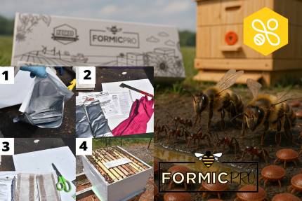 Formicpro – ilustračná fotografia k článku „FormicPro – skúsenosti včelárov a návod na použitie“