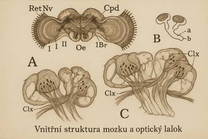 Mozek vcely medonosne – ilustračná fotografia k článku „Mozog a myseľ včely medonosnej“