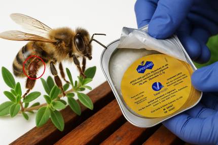 Obrázek Apiguard gél (25% tymol) – prípravok pre účinnú liečbu varroázy včiel – ilustračná fotografia k článku „Apiguard gél s 25 % tymolu –…