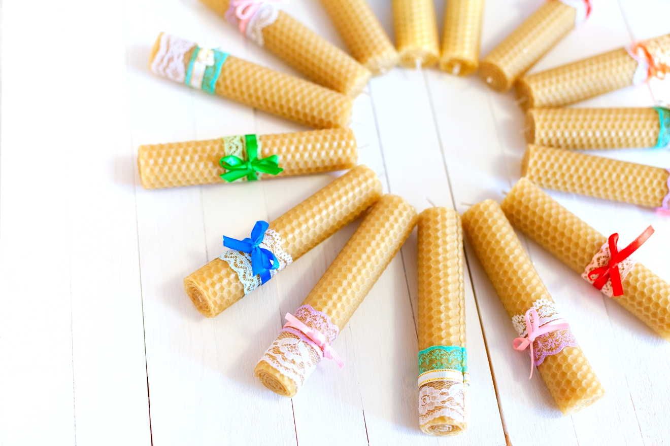 Sviece z včelieho vosku