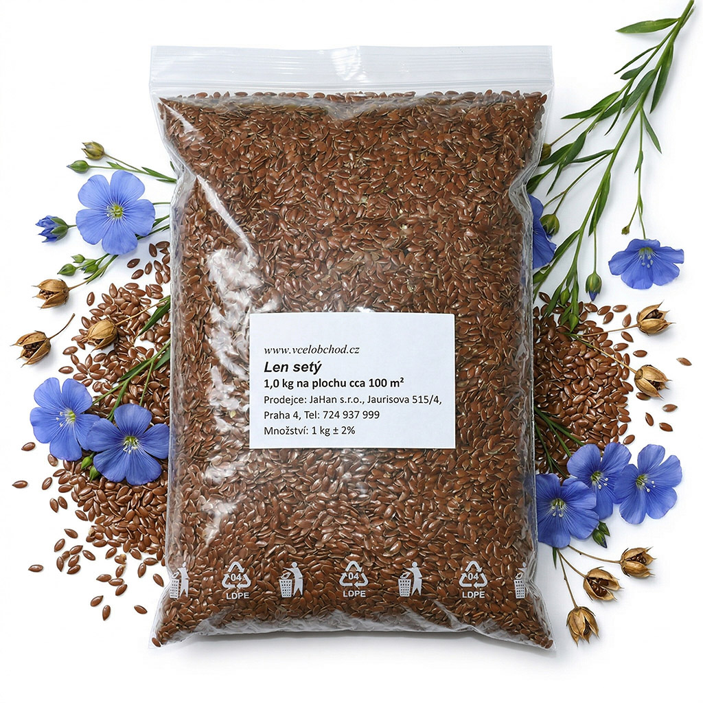 Lúčna zmes (semená / včelia pastva) - 0,5 kg