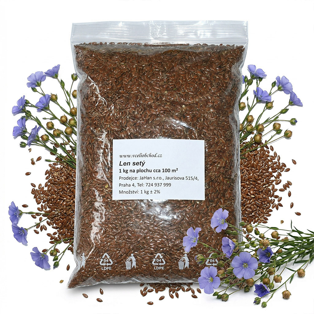 Lúčna zmes (semená / včelia pastva) - 0,5 kg