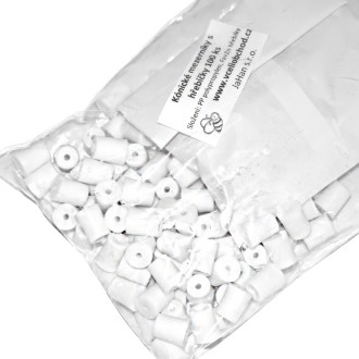 Medzerníky s klinec. - kónické - 100 ks farebné