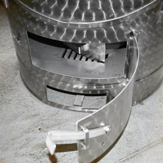 Kotol na rozváranie súší – celonerezový brutar