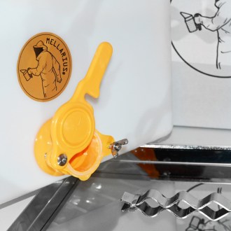 Tanier na odviečkovanie Mellarius - nerez - s odkl. 1 rámik.