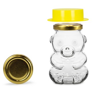 Pohár medvedík s viečkom 285 ml (TO 58)