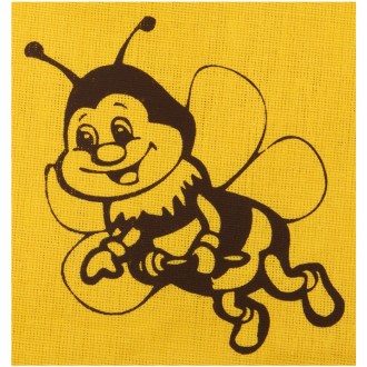 Vrecko na pohár medu ApiSina s motívom "včielka"