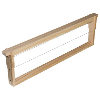 Rámik Dadant US - 141 - Hoffman, vypletený, s drážkou, so zdierami - 1 ks