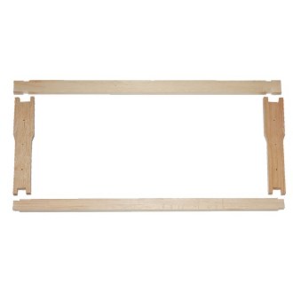 Prírezy Langstroth 3/4 - 185 - Hoffman, predvŕtaný - 50 ks