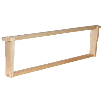 Rámik Langstroth 1/2 - 137 - Hoffman, stlačený, predvŕtaný, s drážkou - 1 ks