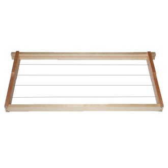 Rámik Langstroth 1/1 - 232 - Hoffman, stlačený, vypletený, s drážkou - 1 ks