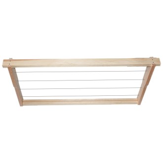 Rámik Langstroth 1/1 - 232 - Hoffman, vypletený, s múrmi, s drážkou 1 ks