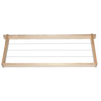 Rámik Langstroth 3/4 - 185 - Hoffman, stlačený, vypletený, s drážkou - 1 ks