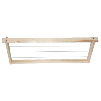 Rámik Langstroth 3/4 - 185 - Hoffman, stlačený, vypletený, s drážkou - 1 ks