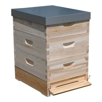 Včelí úľ Langstroth 3 x 2/3 (159) - 10 r. - cink