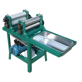 Elektrický lis na medzistienky s dvoma valcami