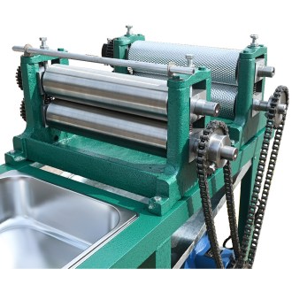 Elektrický lis na medzistienky s dvoma valcami