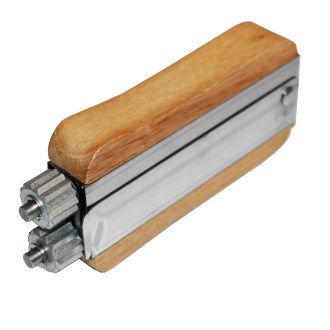 Napinák drôtika (zvlňovač) - drevený