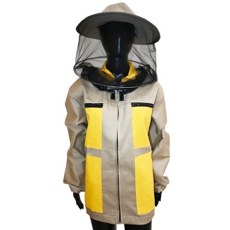 Bunda včelárska béžová, veľ.: S-XXXL - CZ