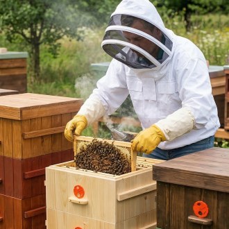 Bunda včelárska kozmonaut s kuklou veľ: S - XXL