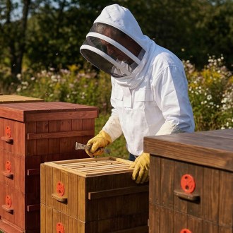 Bunda včelárska kozmonaut s kuklou veľ: S - XXL