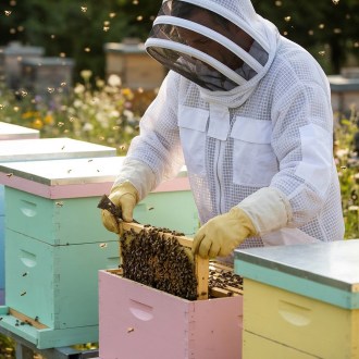 Profi bunda včelárska s kuklou veľ: S-XXL