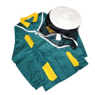 Bunda včelárska, zelená, veľ. - CZ veľ:. 52-60