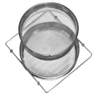 Cedidlo (sito) dv. vp. ner. 24 cm s uchyty DE3