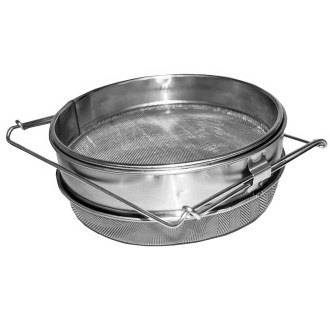 Cedidlo (sito) dv. vp. ner. 24 cm s uchyty DE3