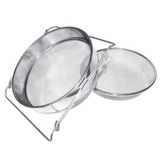 Cedidlo (sito) dv. vp. ner. 24 cm s úchytmi DE1