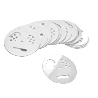 Česnový uzáver - pr. 5 cm - biely