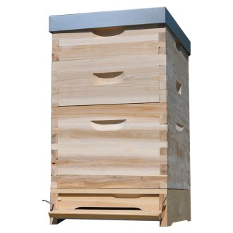 Včelí úľ Dadant 1x(285)   2x2/3(159) - 10 r. - cink