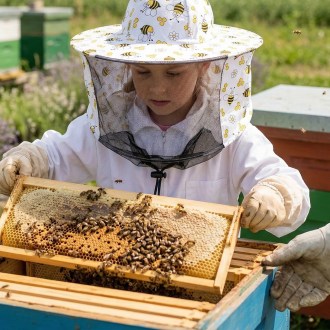 Detský ochranný klobúk - Lysón