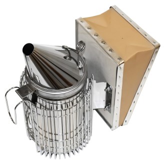 Dymák - veľký s ultra klietkou - nerezový (max) 28 cm