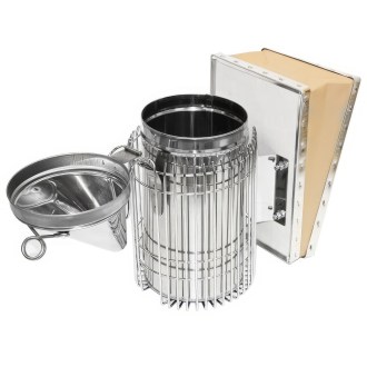 Dymák - veľký s ultra klietkou - nerezový (max) 28 cm
