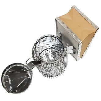 Dymák - veľký s ultra klietkou - nerezový (max) 28 cm