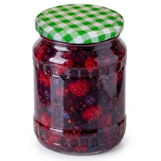 Viečko na pohár TO 82 - Karo zelené