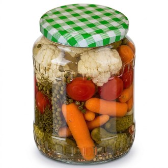 Viečko na pohár TO 82 - Karo zelené