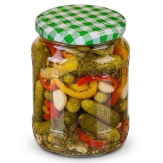 Viečko na pohár TO 82 - Karo zelené