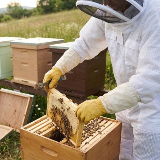 Profi kombinéza včelárska s kuklou veľ: S-XXL