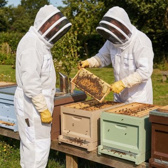 Profi kombinéza včelárska s kuklou veľ: S-XXL