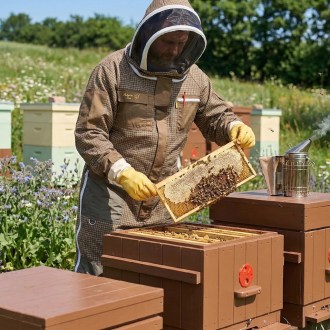 Včelárska kombinéza s ventiláciou Elegant Bee veľ.: S-XXXXL