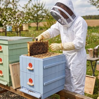 Kombinéza včelárska kozmonaut s kuklou veľ.: S - XXL