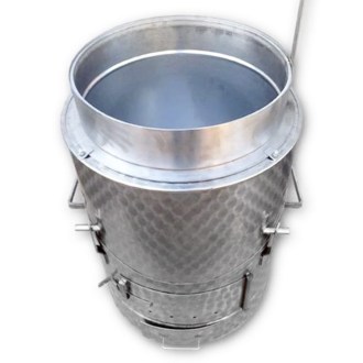 Kotol na rozváranie súší – celonerezový brutar