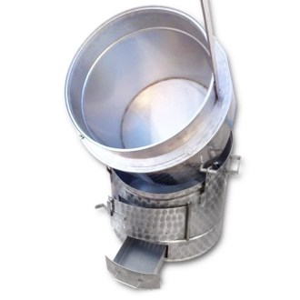 Kotol na rozváranie súší – celonerezový brutar