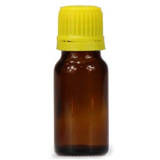 Hnedá sklenená fľaštička 10 ml s kvapkadlom