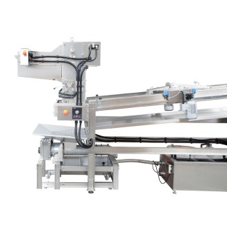 Linka na odviečkovanie, 40 r. odviečkovací stroj PREMIUM, extrudér 100 kg