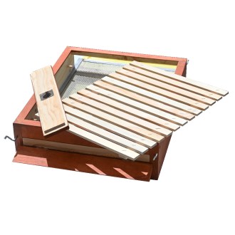 Celozasieťované varroa dno - Langstroth - komplet, nafarbené