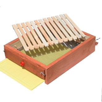 Celozasieťované varroa dno - Langstroth - komplet, nafarbené