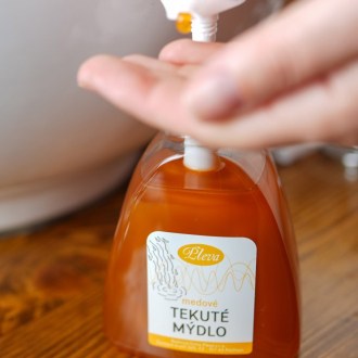 Pleva medové tekuté mydlo - 300g